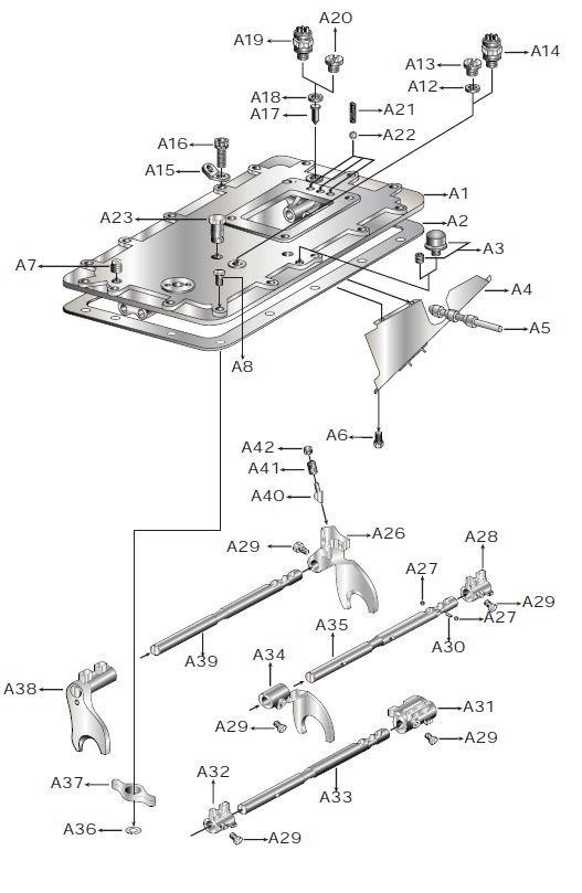 Shift Bar Housing 1024229416918B Gearcentre Canada Heavy Light